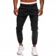 Hot Sale Casual Pants Delicate Design Men Leisure Sports Trousers Solid Elastic Waist Drawstring Casual Baggy Pants
